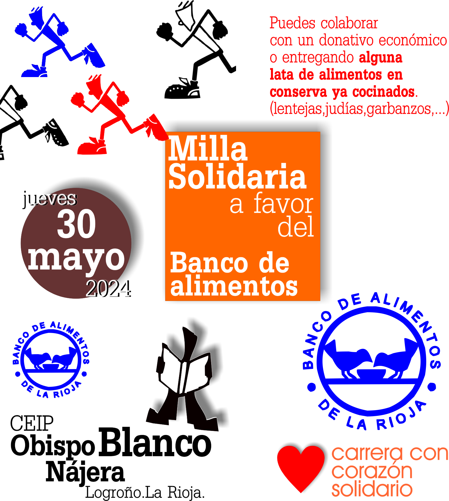 Carrera Solidaria a favor del Banco de Alimentos