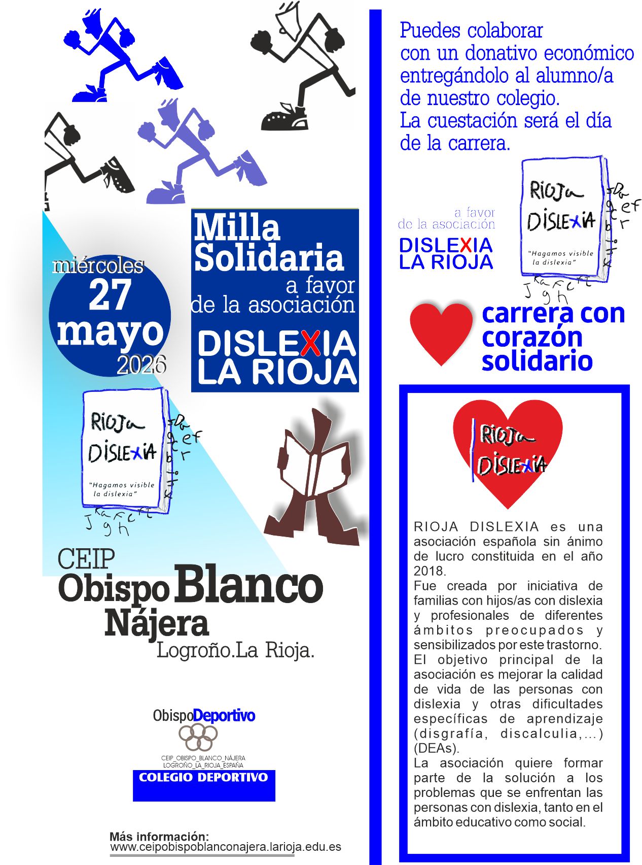 Cartel Carrera Solidaria 2026